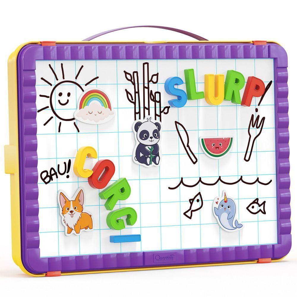 Didacticos Pizarra imantada letras 65 piezas -2