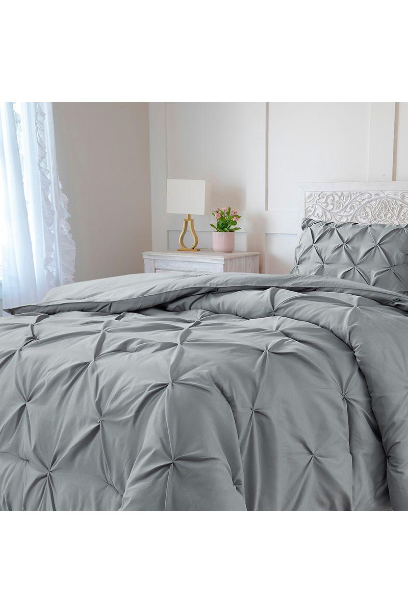 Cobertor Amanda con Relieves 1.5 Plazas Gris-4