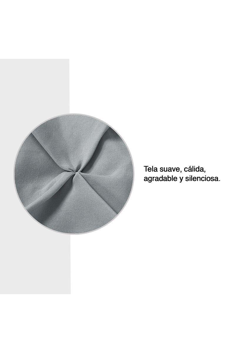 Cobertor Amanda con Relieves 1.5 Plazas Gris-3
