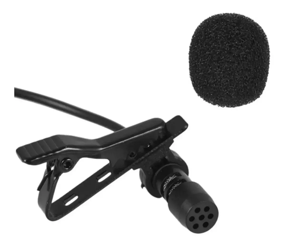 Micrófono Condensador Lavalier Solapa Lightning Para iPhone-1