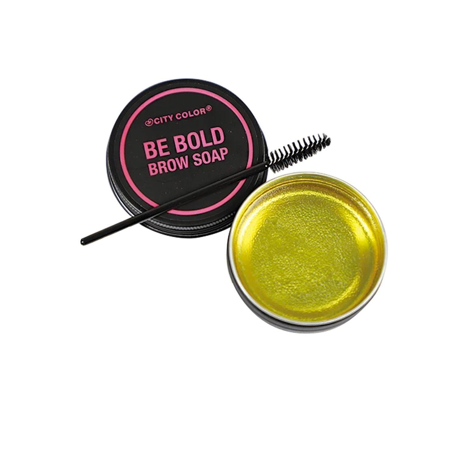 Jabón Fijador de Cejas "Be Bold" Cepillo Incluído City Color-0
