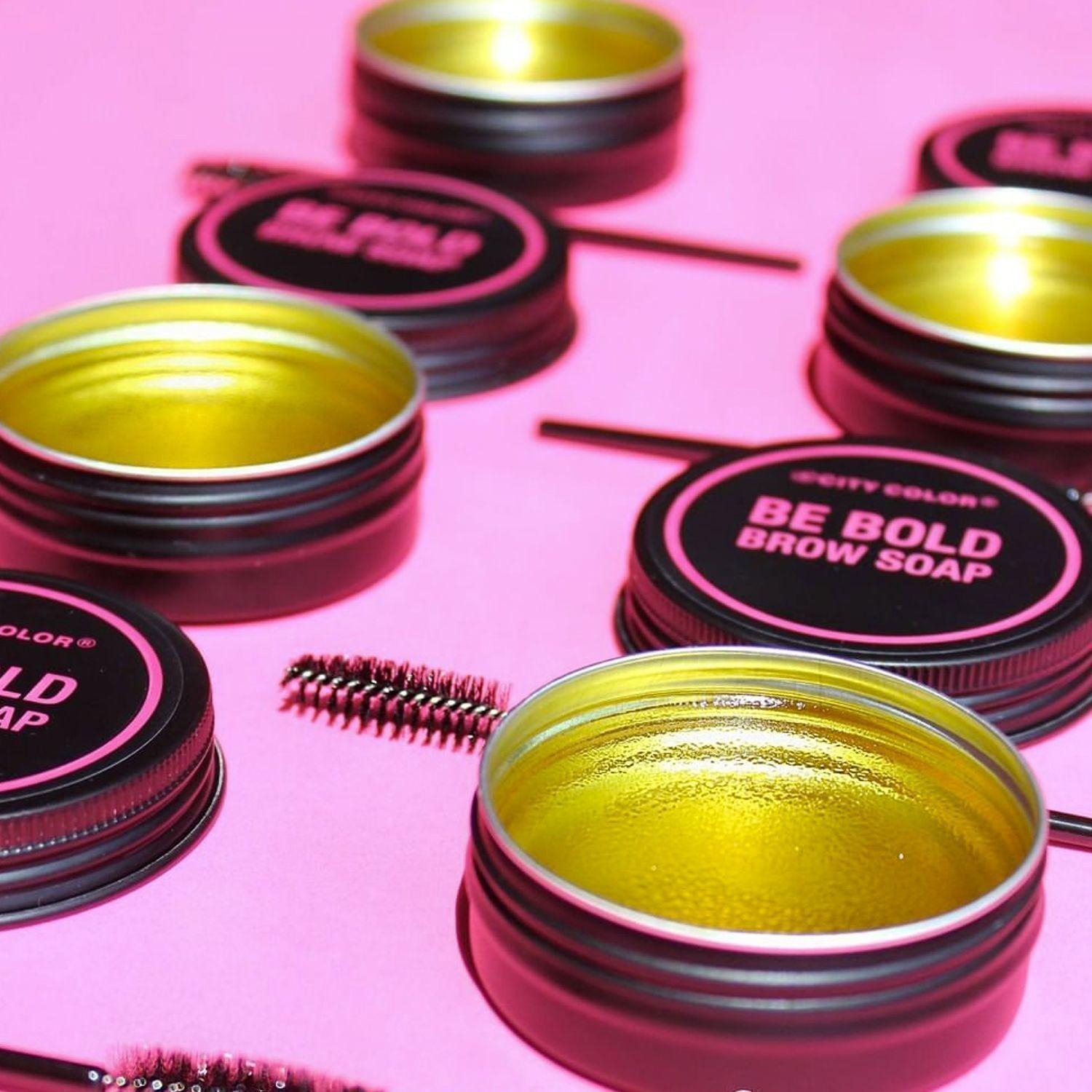 Jabón Fijador de Cejas "Be Bold" Cepillo Incluído City Color-3