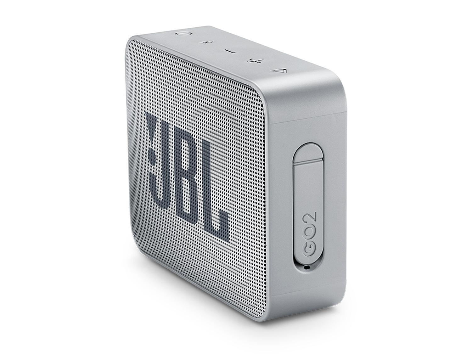 Parlante Bluetooth JBL GO 2 Portable Resistencia IPX7 gris-2