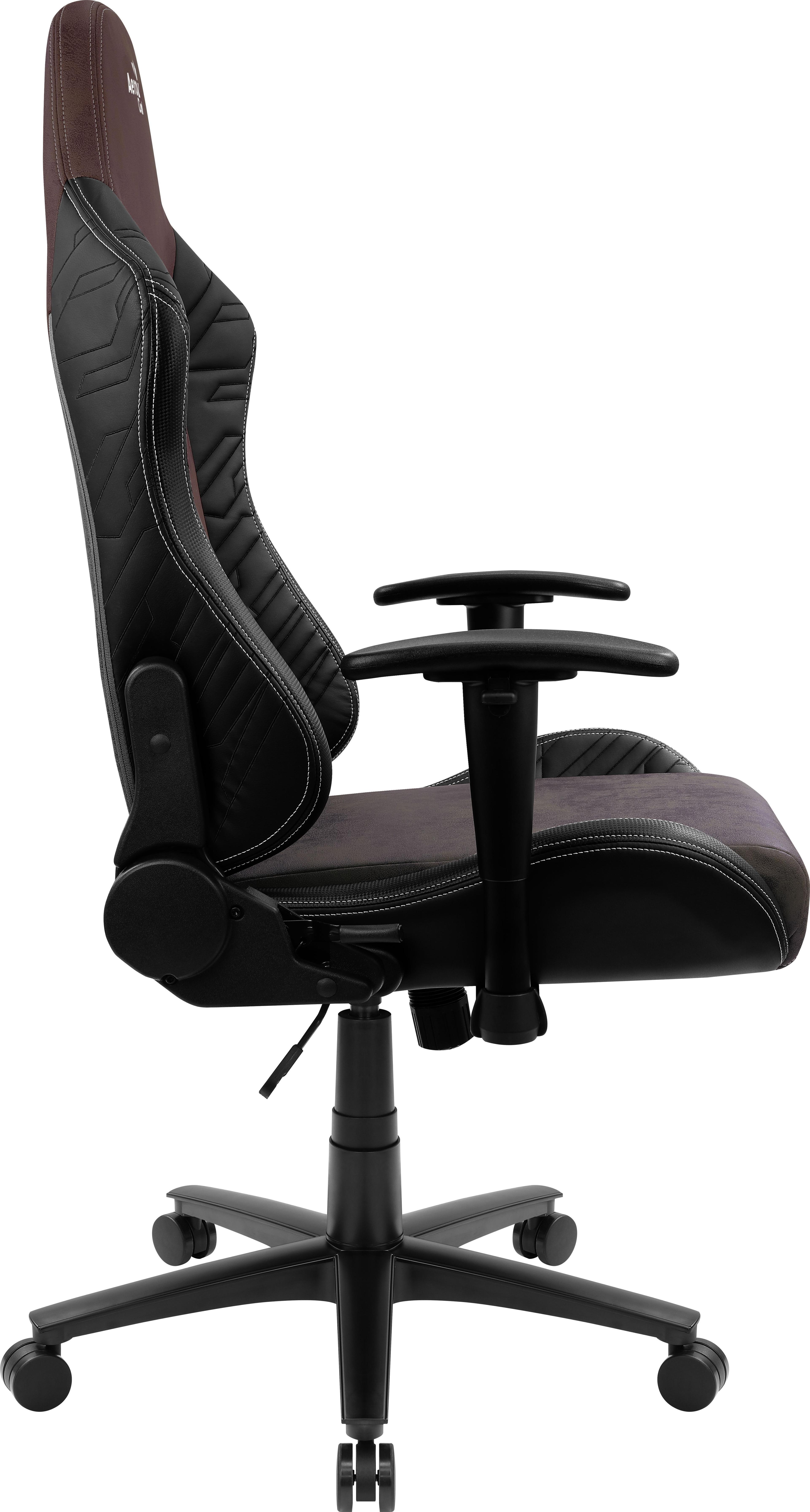 SILLA GAMER AEROCOOL KNIGHT BURGUNDY RED-2
