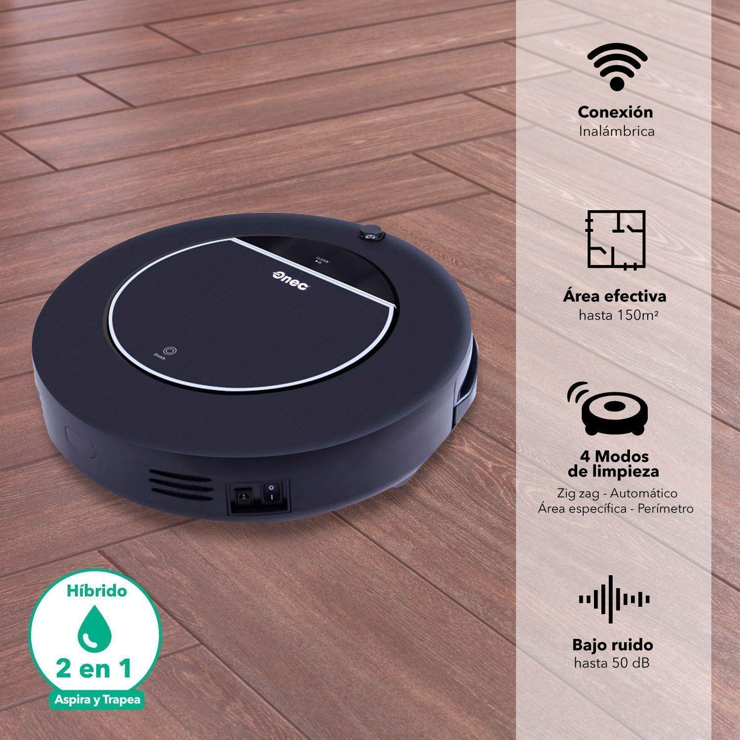 Aspiradora Robot Onec AR1 Negro-1