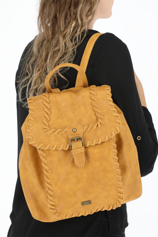 Mochila Boho Mostaza Humana-3