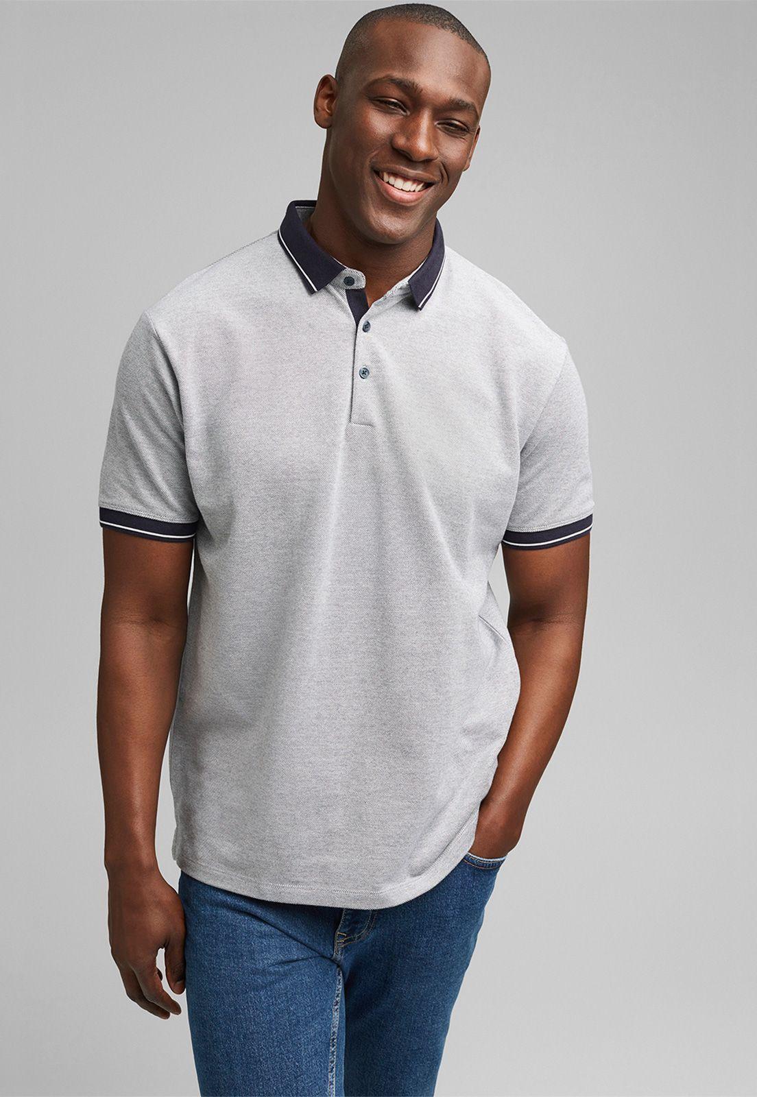 Polera Piqué Hombre Manga Corta Esprit-0