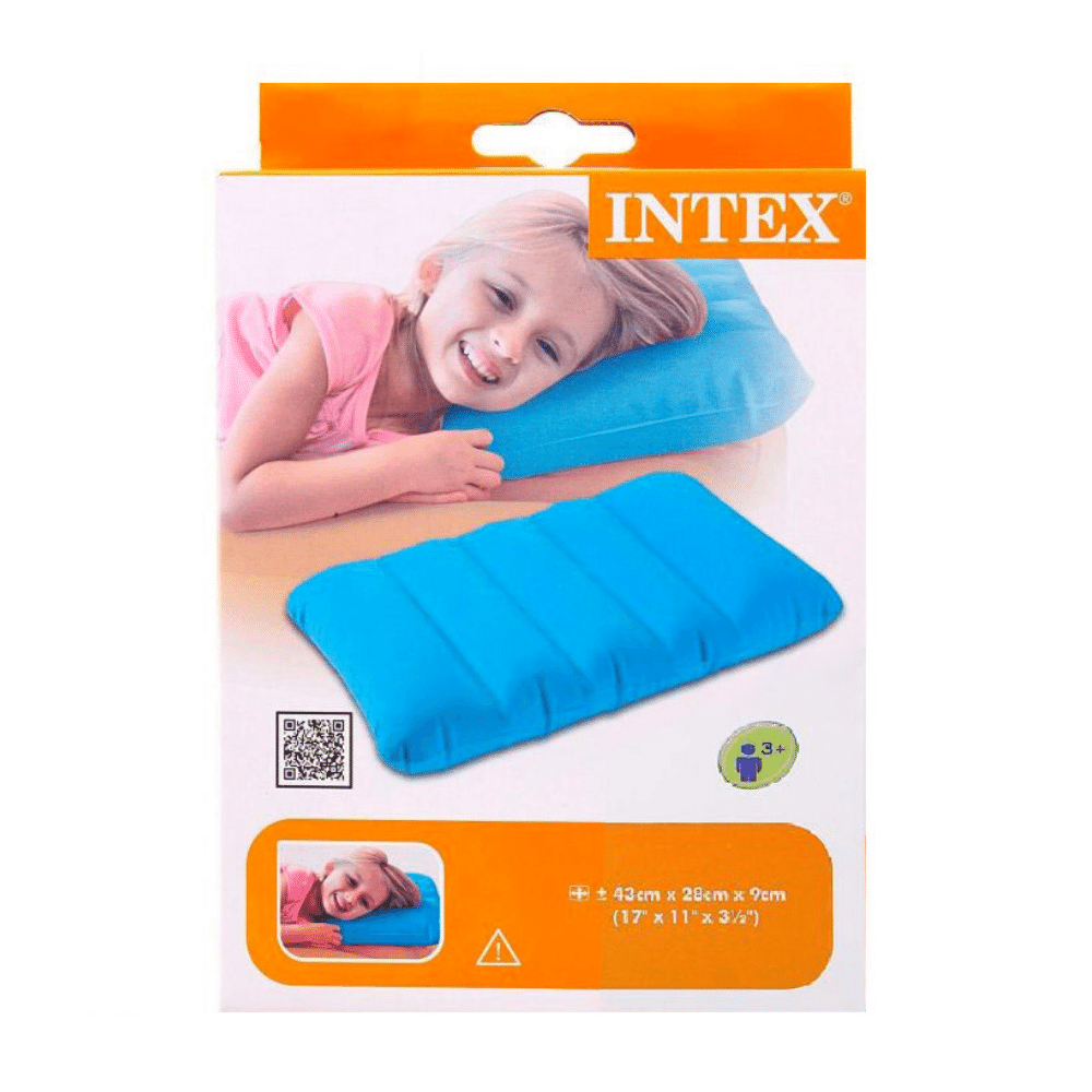 Almohada Inflable Azul 43x28x9 Cm-1