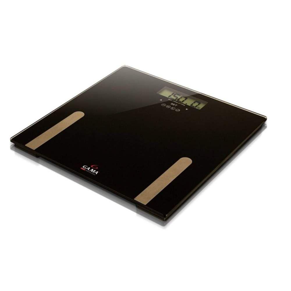 Pesa Balanza Digital Peso Grasa Masa Muscular 150Kg SCF2000 Negro Gama-0