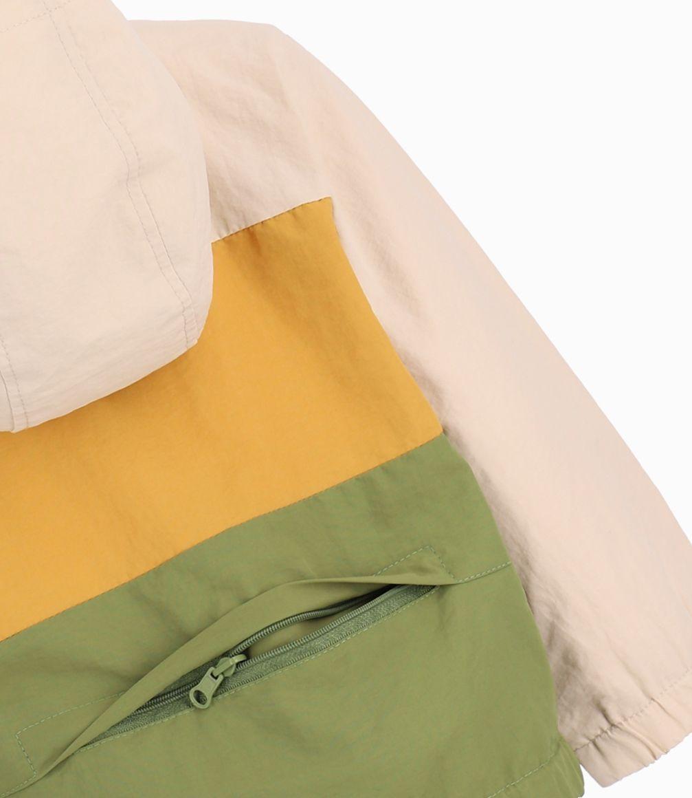 Chaqueta Bebé Niño Con Franjas 4 Kids Crudo-2