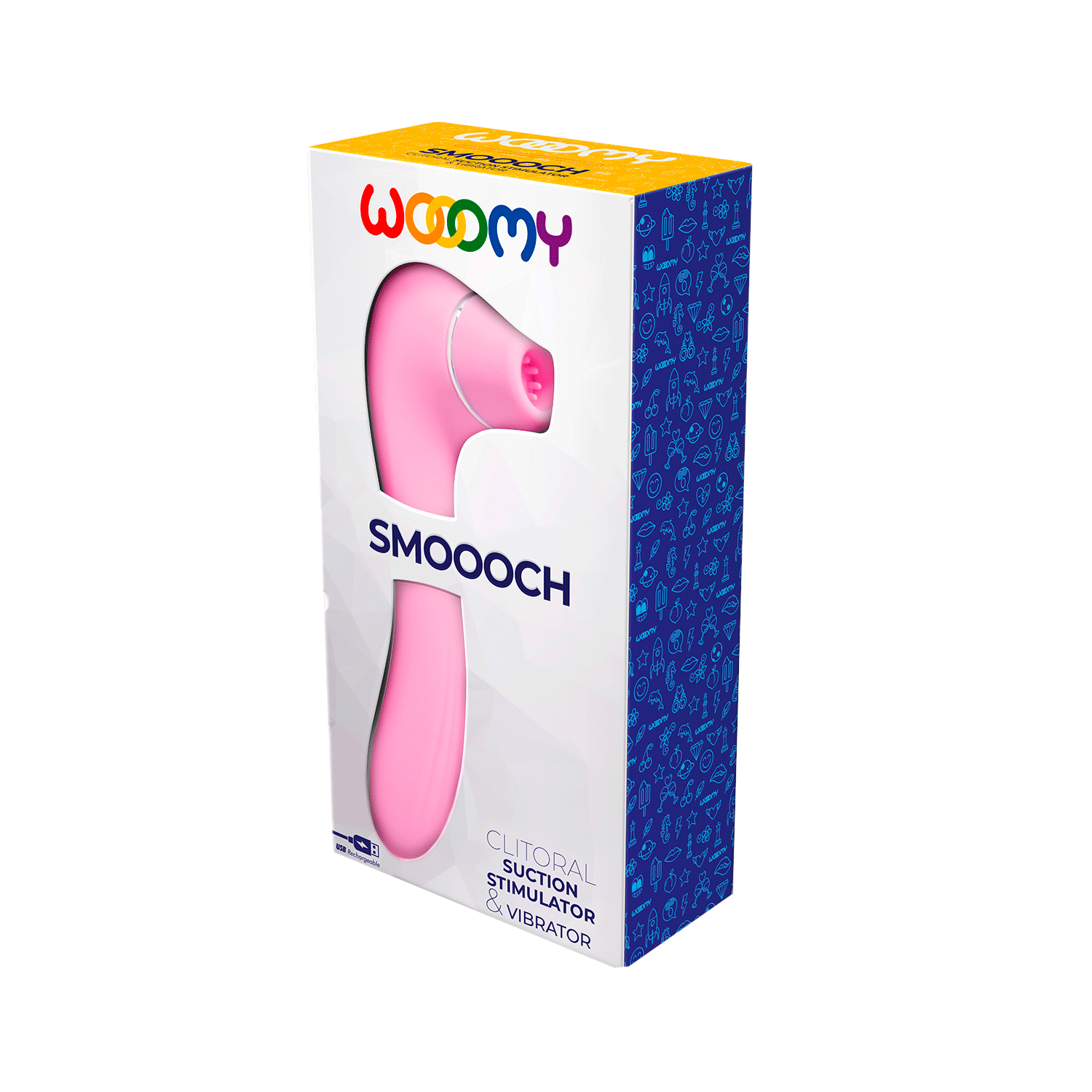 Succionador / Vibrador Wooomy Smoooch Recargable-4