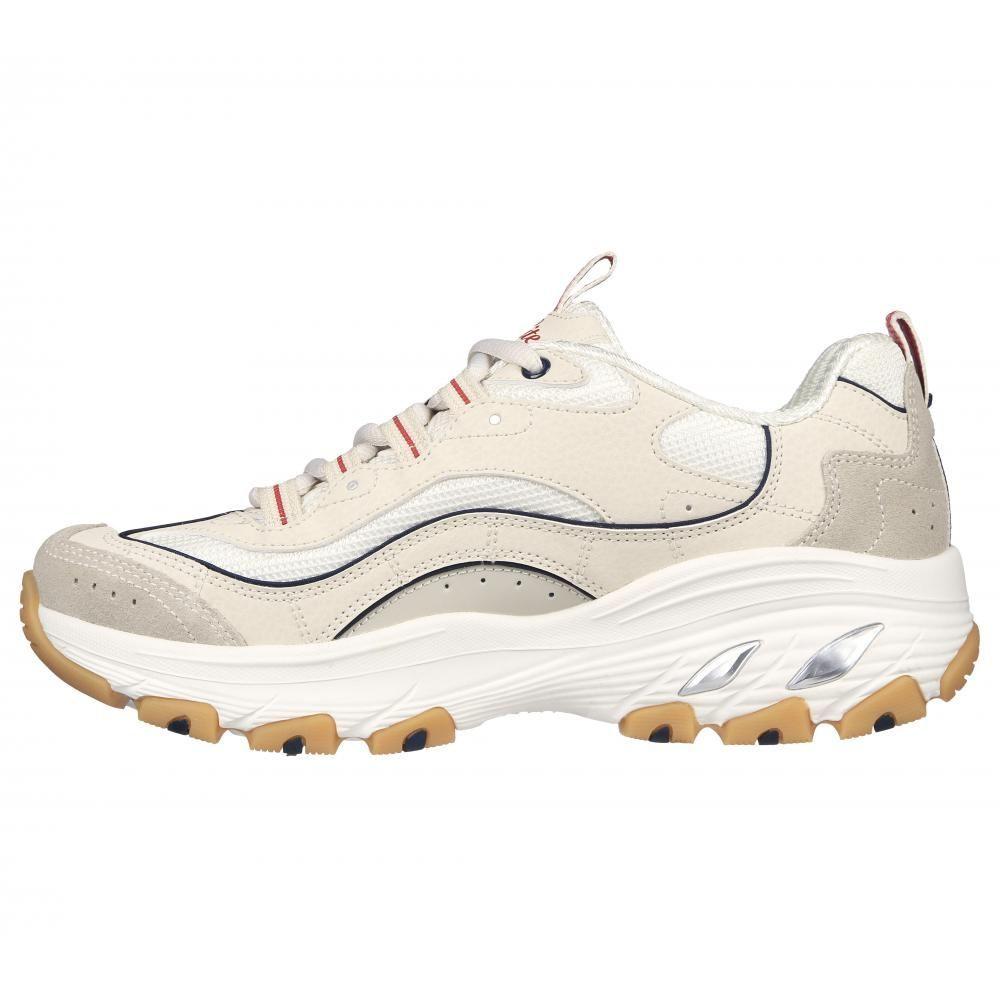 Zapatilla Mujer Arch Fit D'Lites Beige Skechers-3