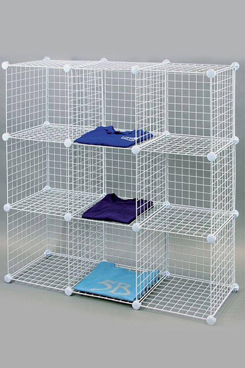 Estante Metal 9 Cubos Blanco-1