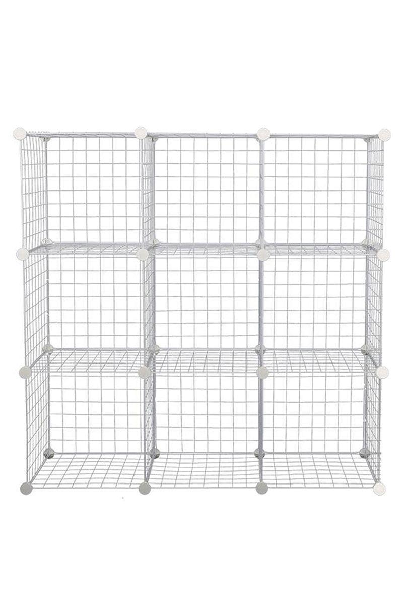 Estante Metal 9 Cubos Blanco-3