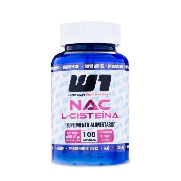 Protector Hepático NAC L-cisteína 600mg 100 cáps.-0