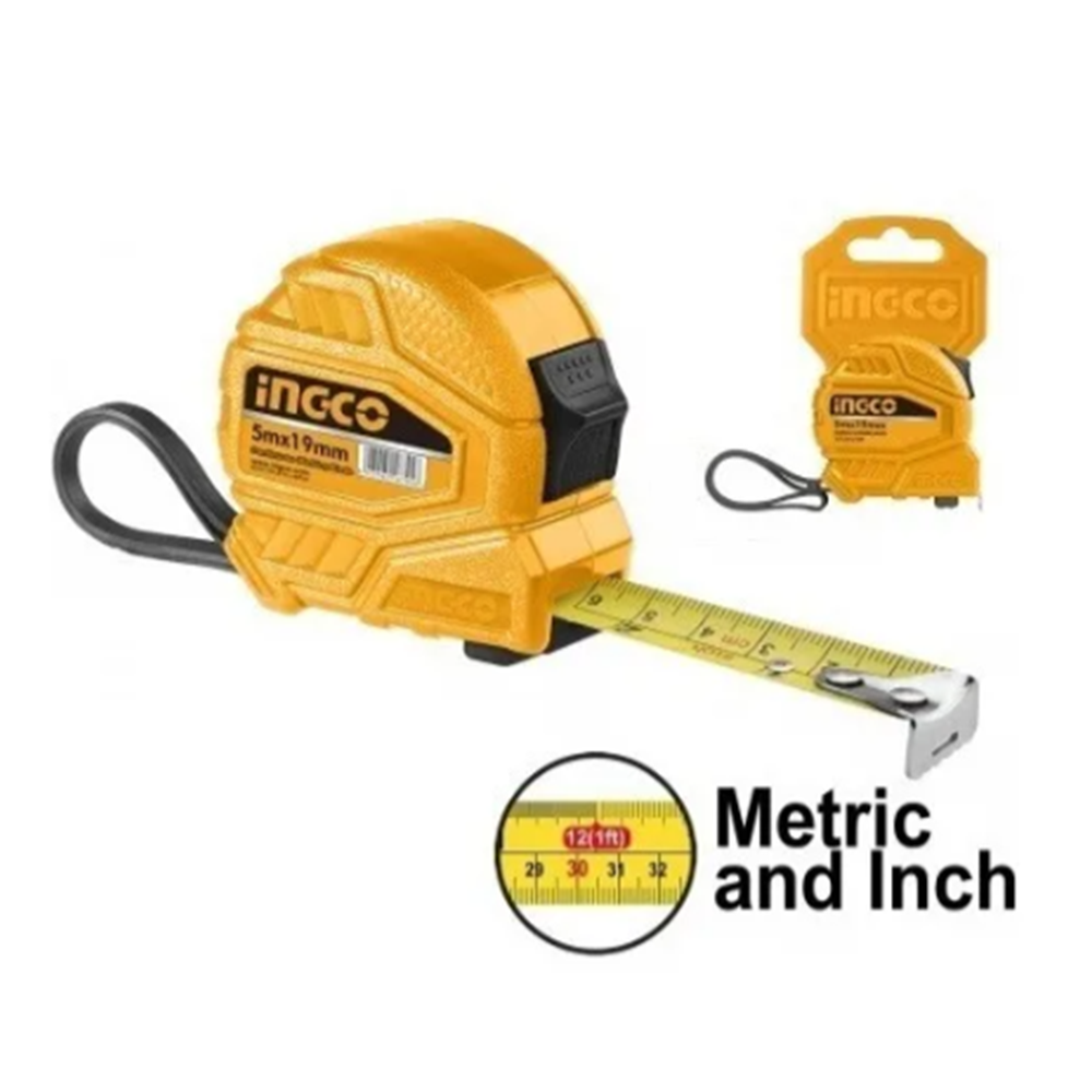 Cinta Huincha De Medir Metrica De Acero 5m Ingco-2
