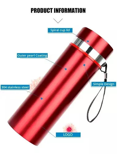 Botella De Agua Termo Agua Vasos Termicos Thermo Cafe -4