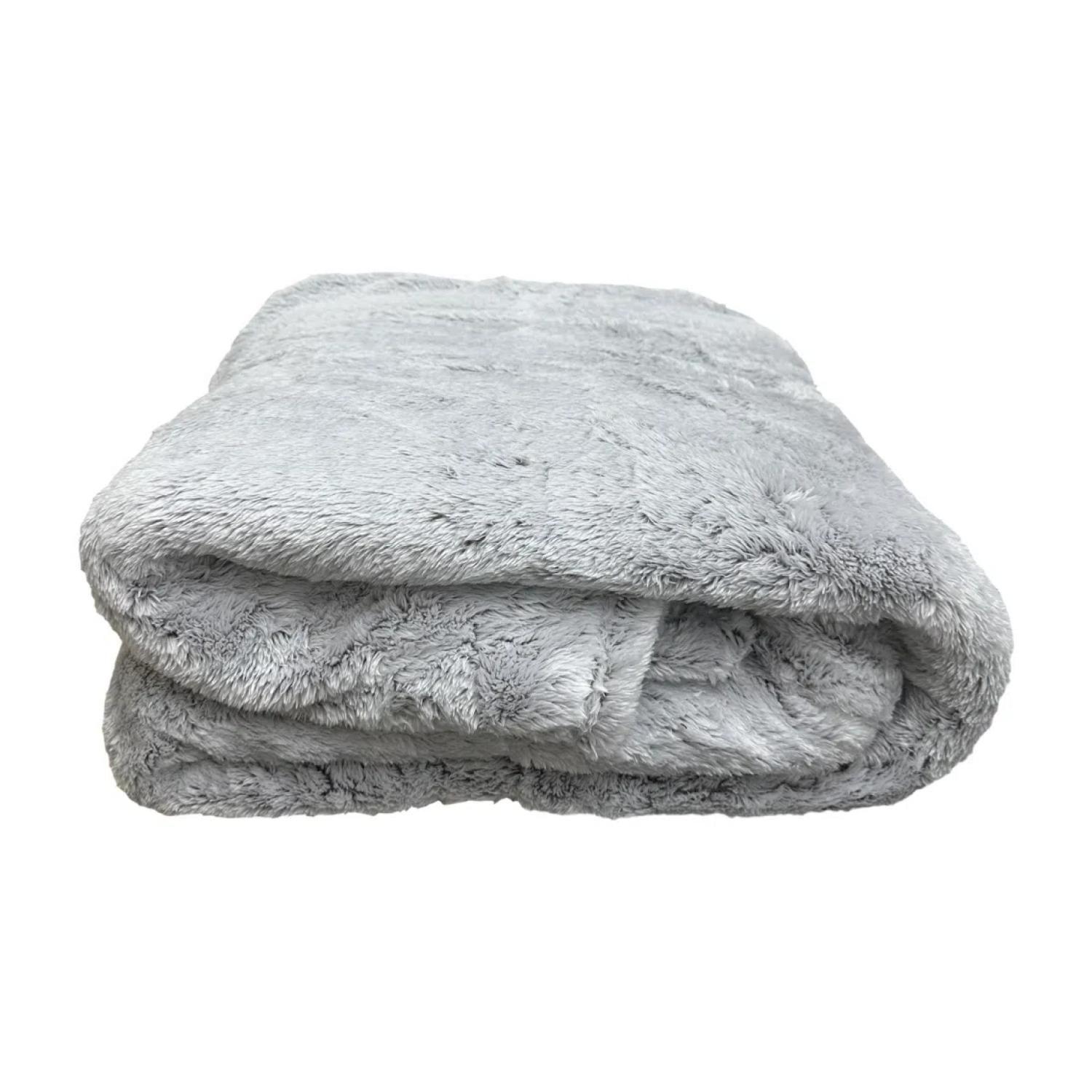 Frazada Termica 1.5 Plazas 150x200cm Gris Flannel -1