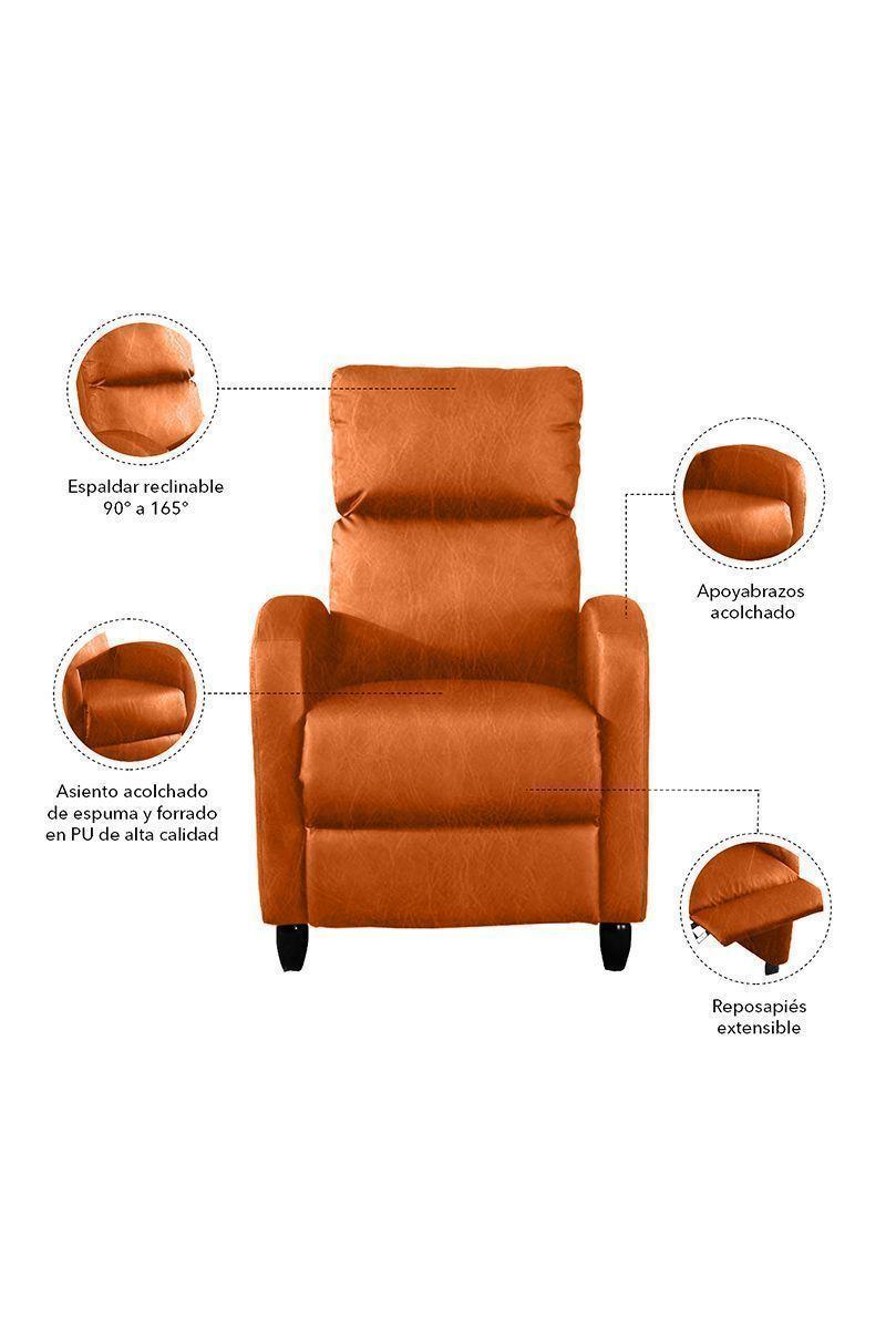 Berger Poltrona Reclinable Caramelo-31