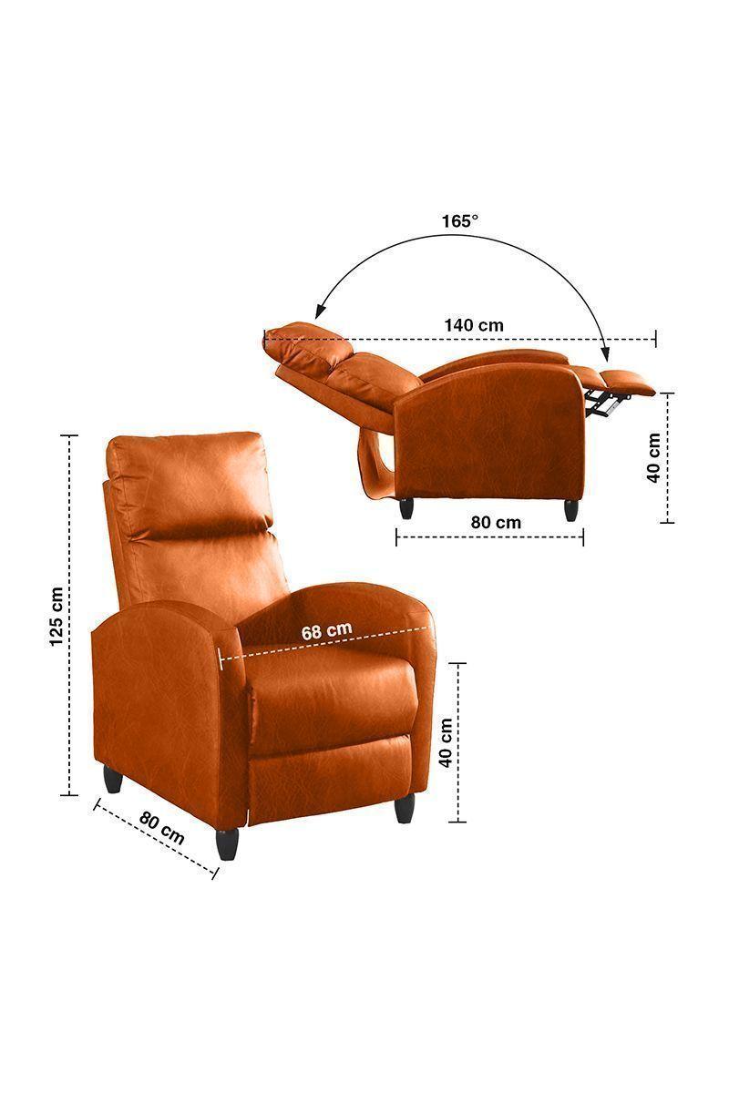 Berger Poltrona Reclinable Caramelo-29