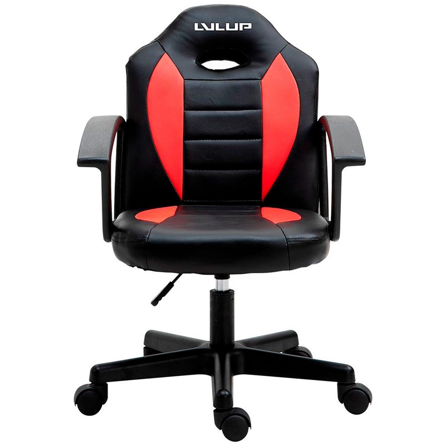 Silla Gamer y Escritorio LVL UP Suspensión y Cuero Sintético-0