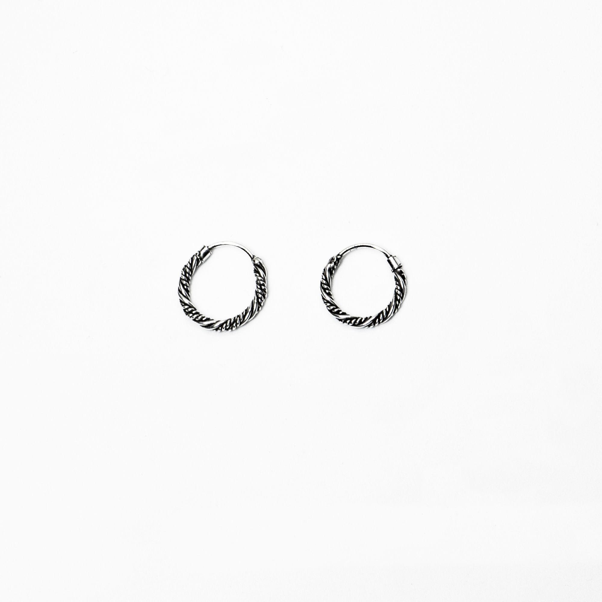 Argolla Bali 10 mm. 1 mm Plata Philippa Joyas-0