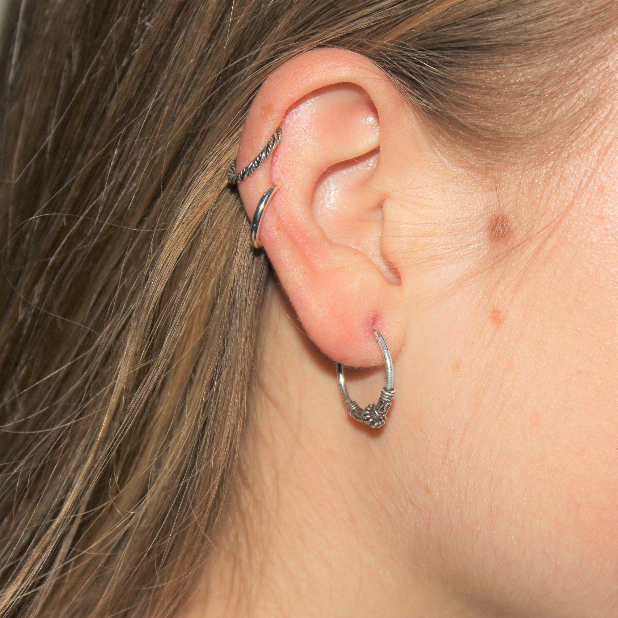 Argolla Bali 10 mm. 1 mm Plata Philippa Joyas-1