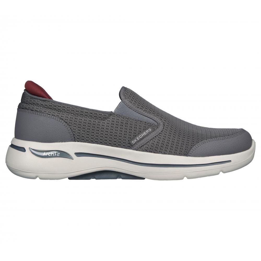 Zapatilla Hombre Go Walk Arch Fit Gris Skechers-4