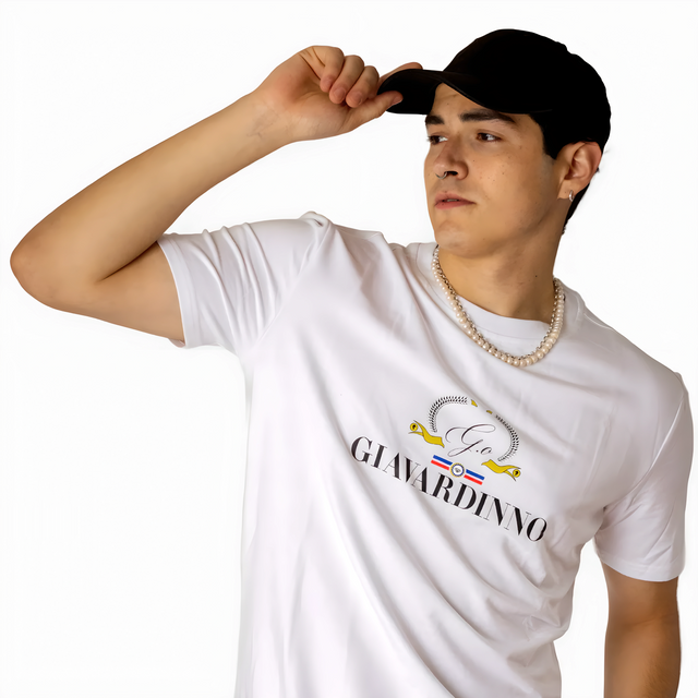 Polera Giavardinno Fibra Bambú Suave Blanco-1