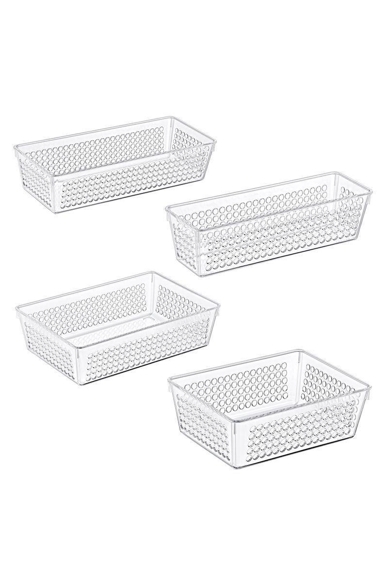 Set 4 Organizadores Handy Transparentes-0