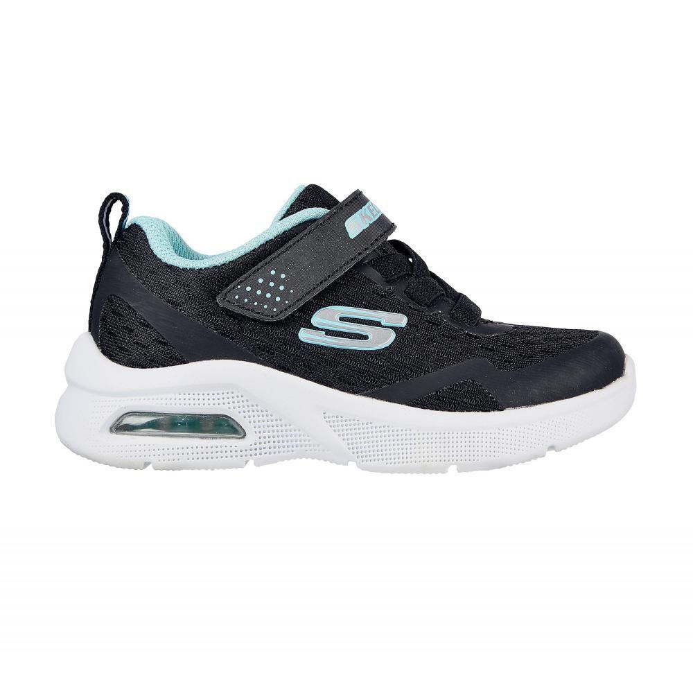 Zapatilla Niña Microspec Max Negra Skechers-4