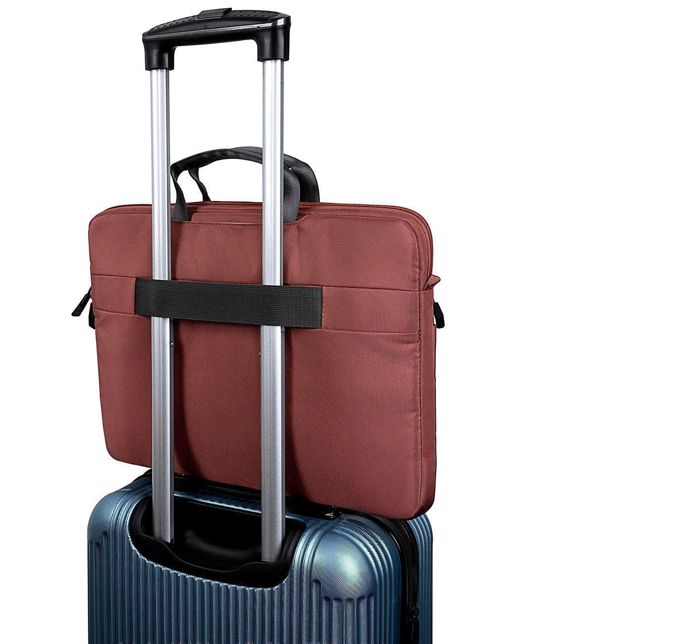 Bolso De Hombro Macbook/laptop A45- 13.3''- Rojo-2