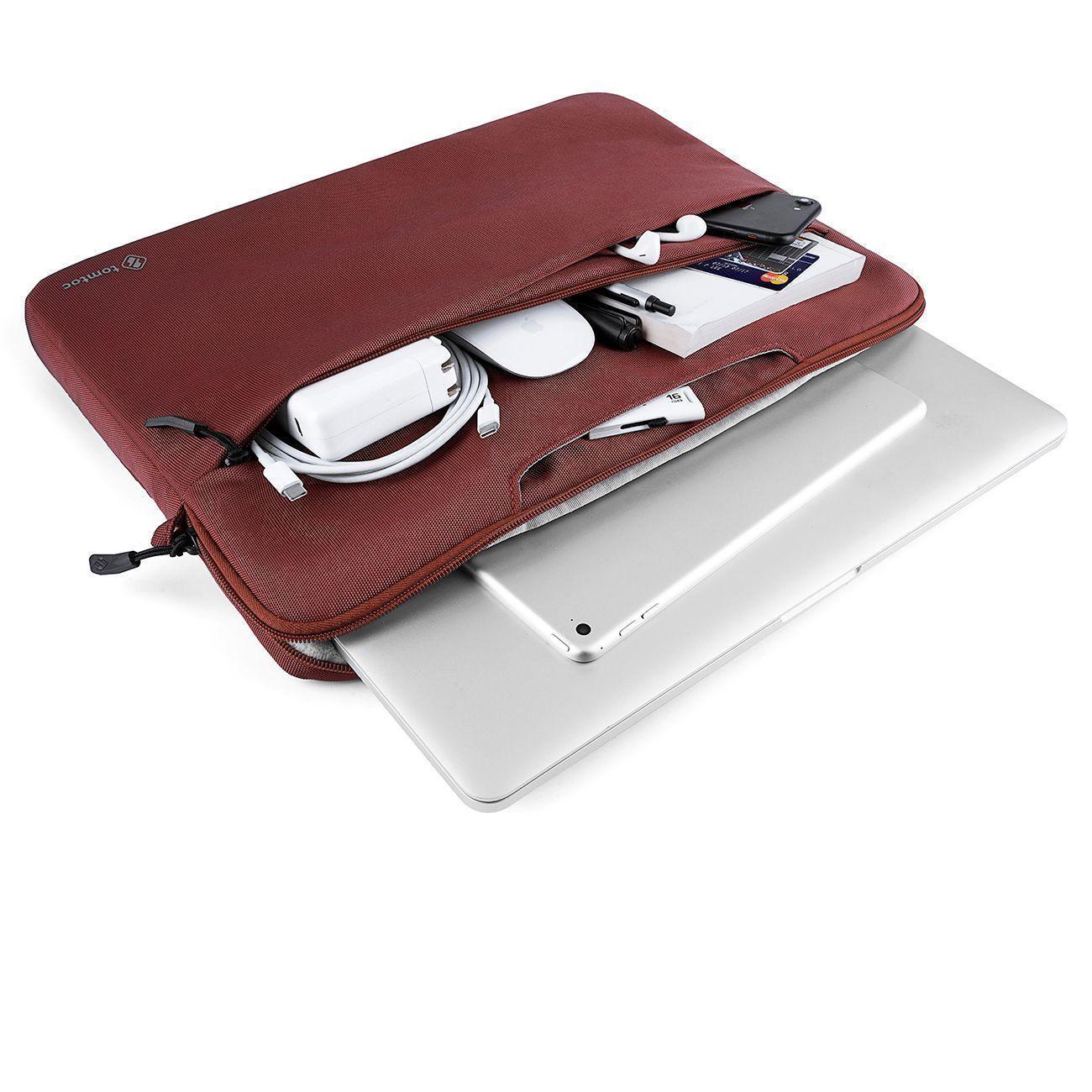 Bolso De Hombro Macbook/laptop A45- 13.3''- Rojo-0