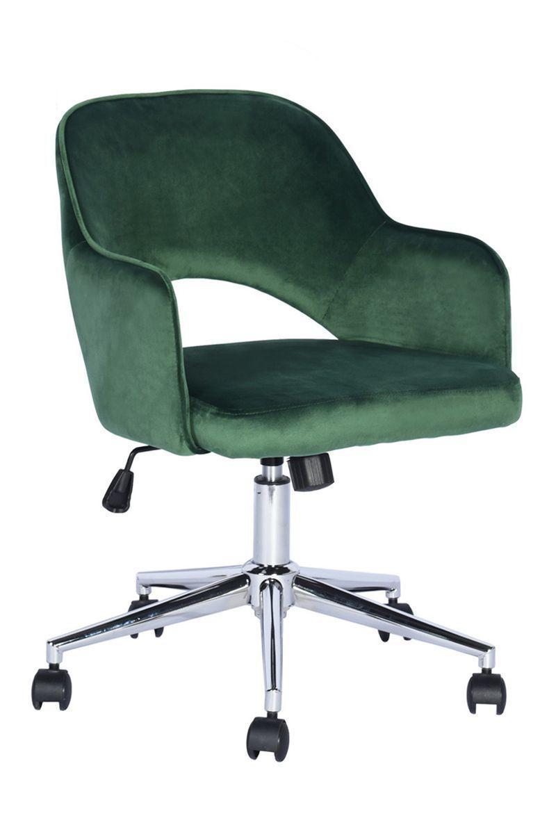 Silla Clarkson Escritorio Apoyabrazos Verde-0