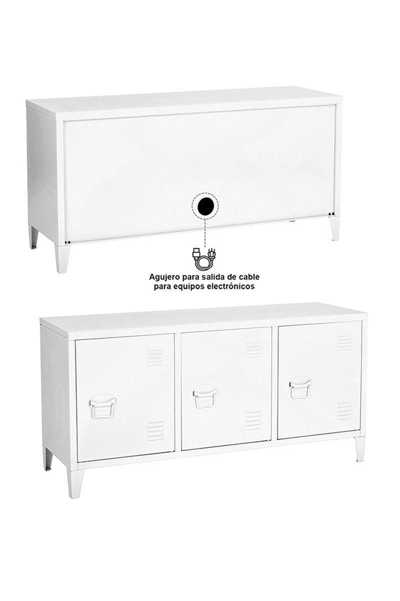 Buffet Gabinete Raks Tv Cómoda Metal-3