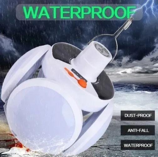 Ampolleta Solar Led De Emergencia Recargable Luz Hogar 40 W-2