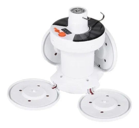 Ampolleta Solar Led De Emergencia Recargable Luz Hogar 40 W-7