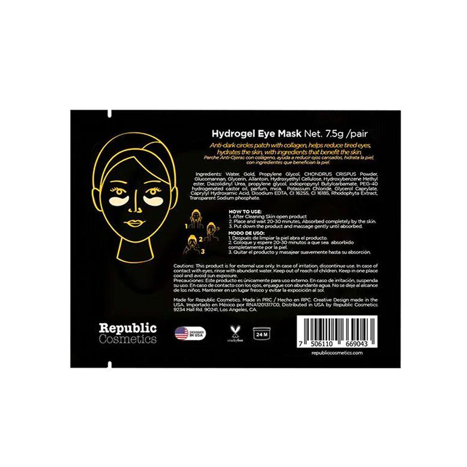Pack 9 Parche Anti Ojeras Con Colágeno Republic Cosmetics-2