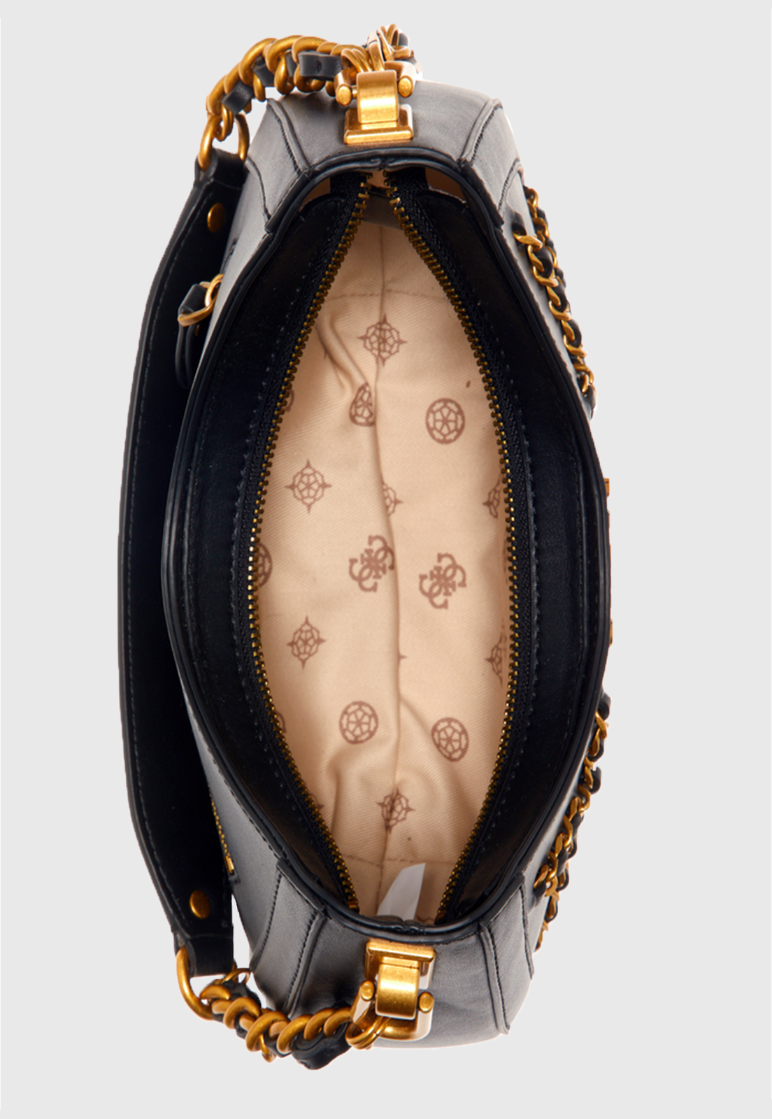 Cartera Abey Small Hobo Negro Guess-1