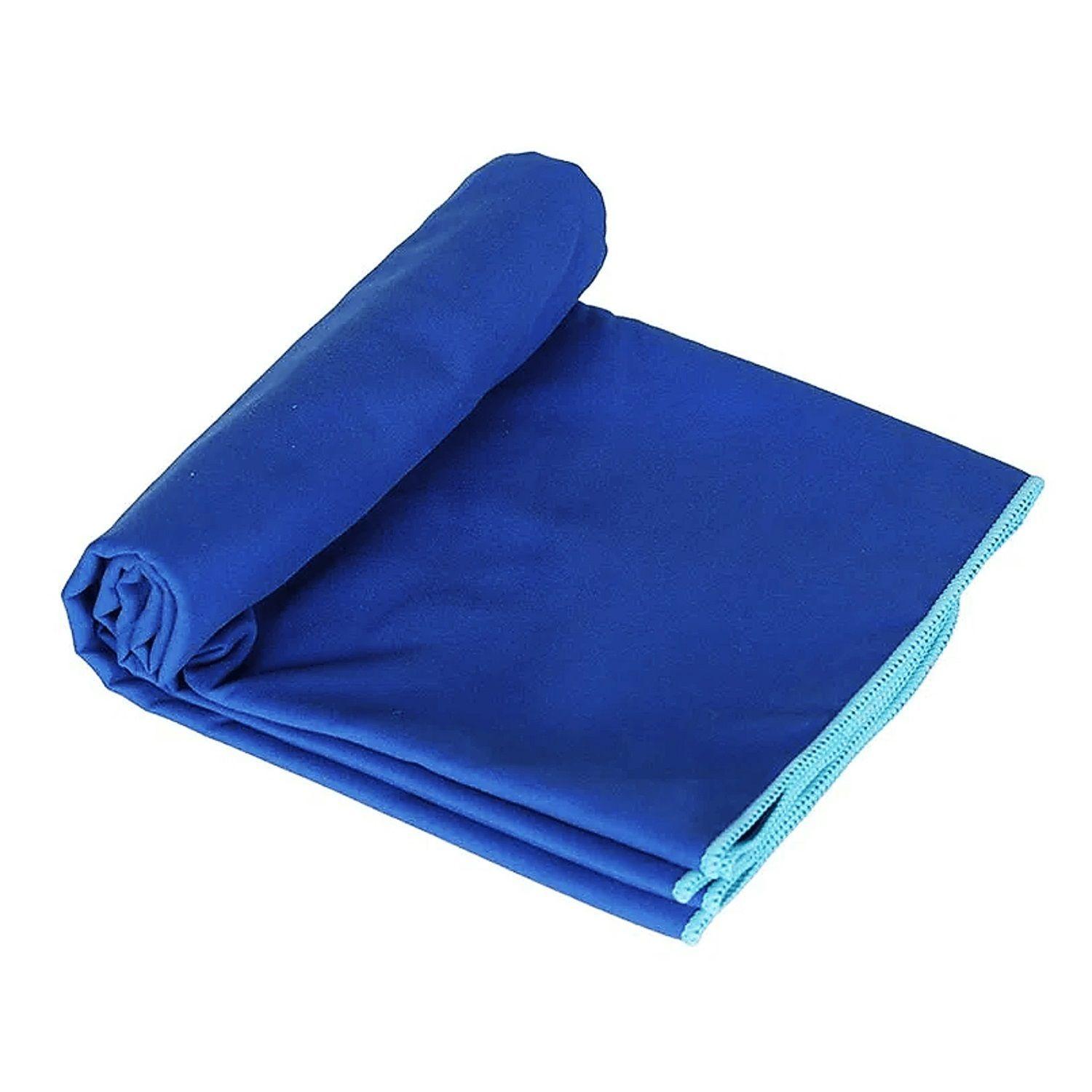 Toalla Microfibra 130 x 80 cm - Azul-0