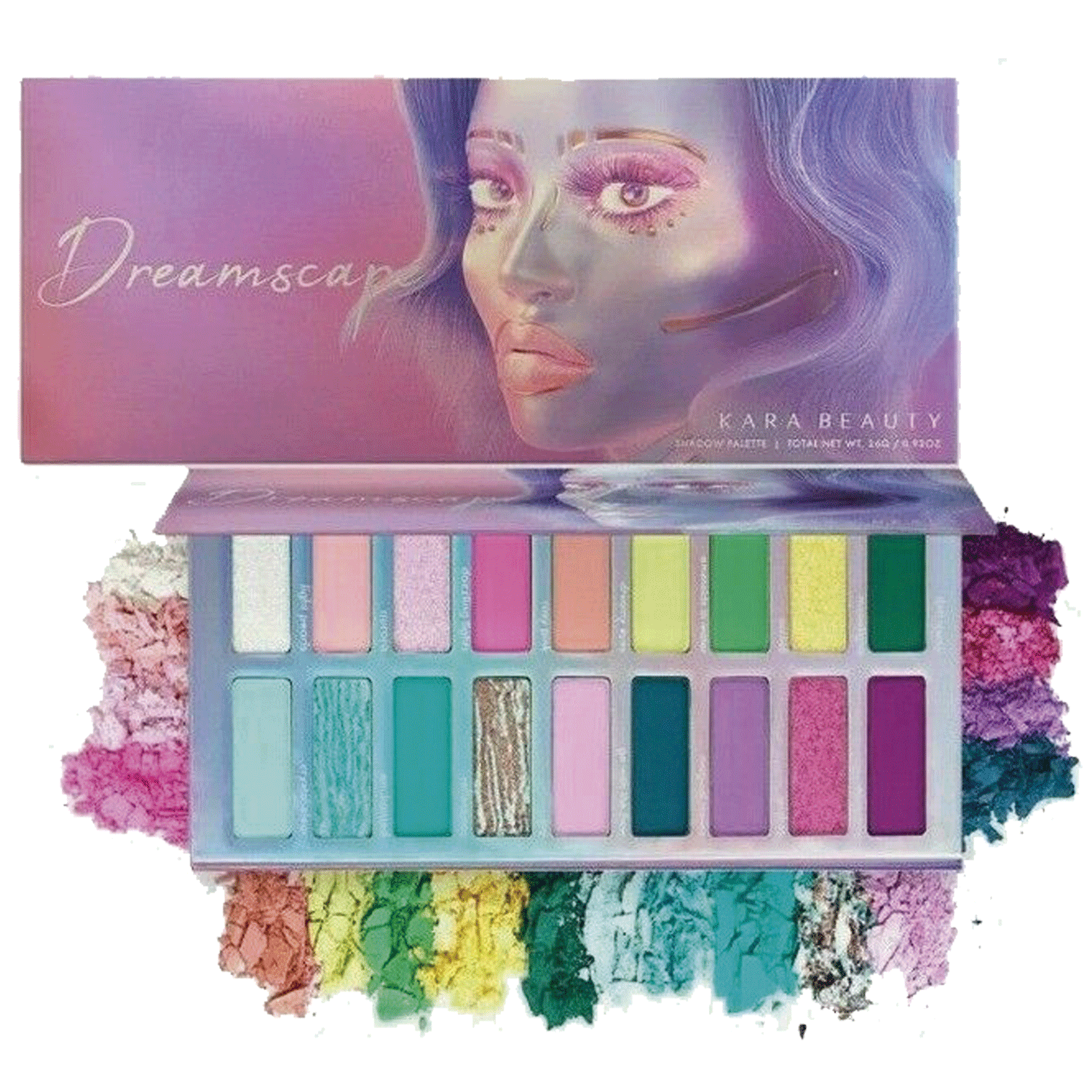 Paleta de sombras “Dreamscape” Kara Beauty-0