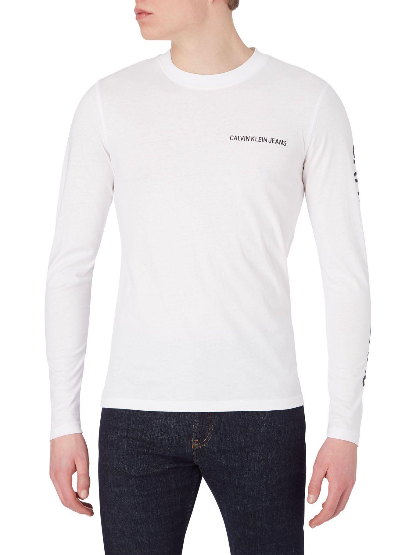 Polera Essential Instit Blanco Calvin Klein-1