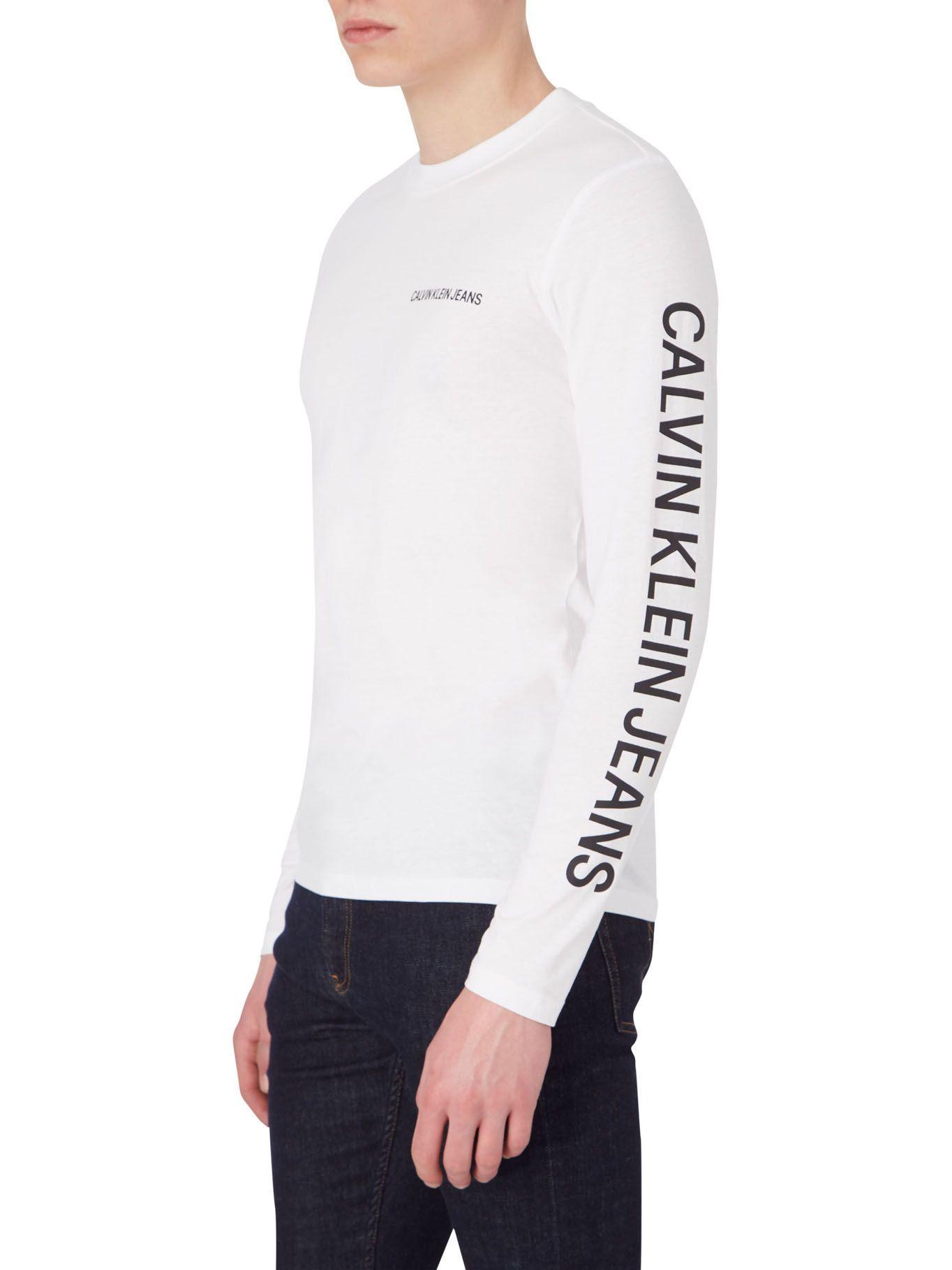 Polera Essential Instit Blanco Calvin Klein-3