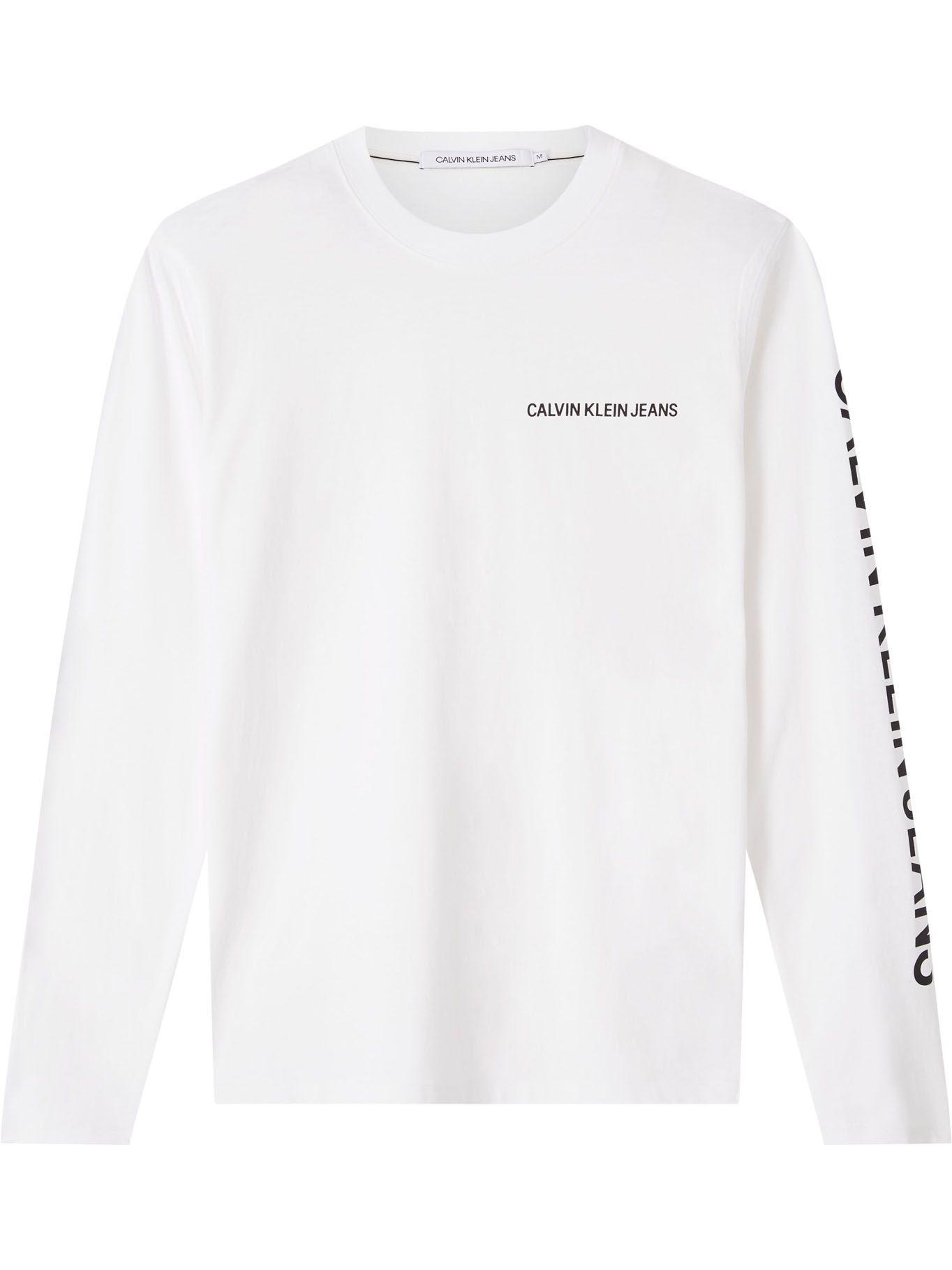 Polera Essential Instit Blanco Calvin Klein-4