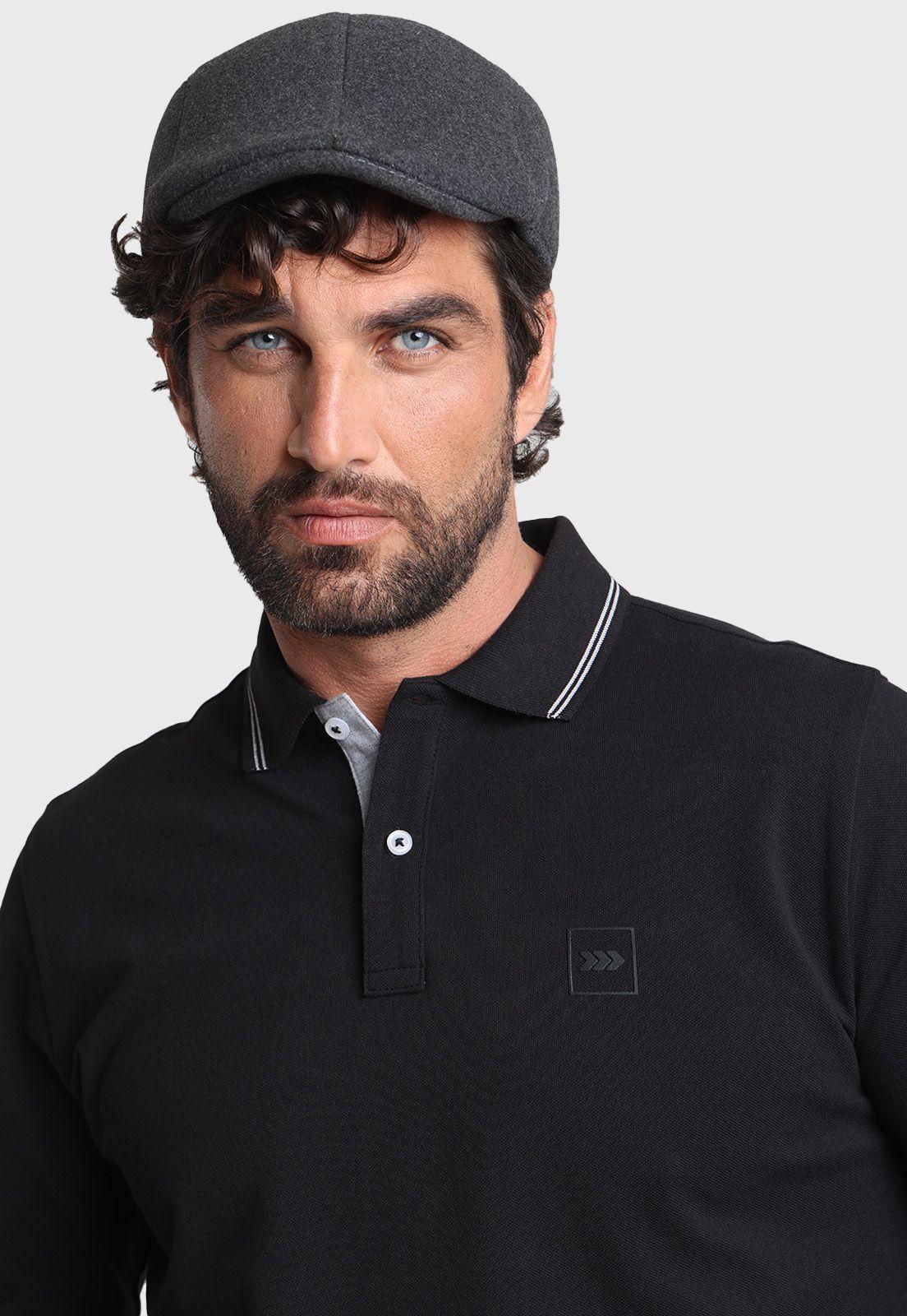 Polera Piqué Manga Larga Arrow-2