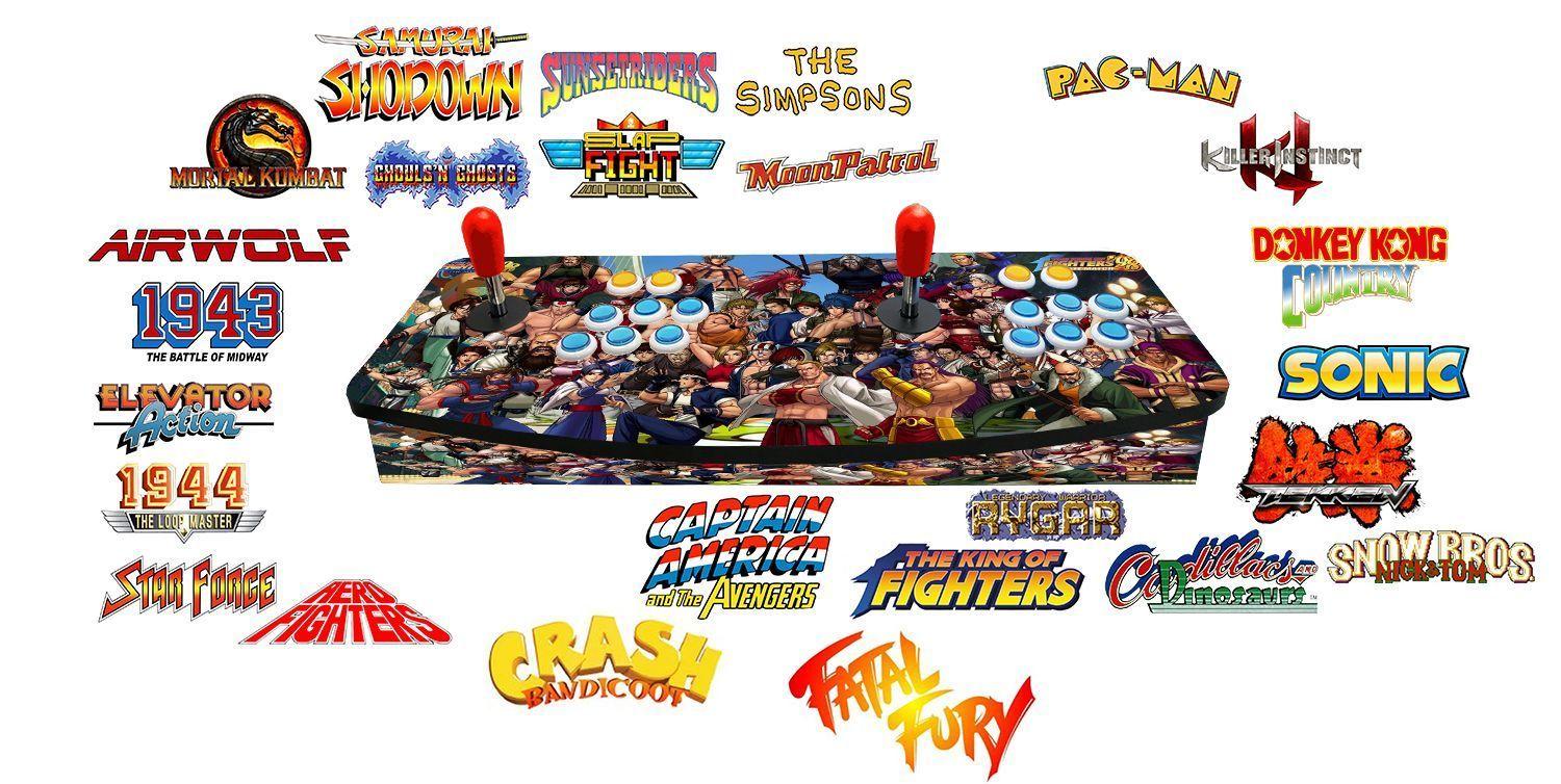 Joystick Consola Arcade Conexión directa (HDMI MOD KOF 98)-1
