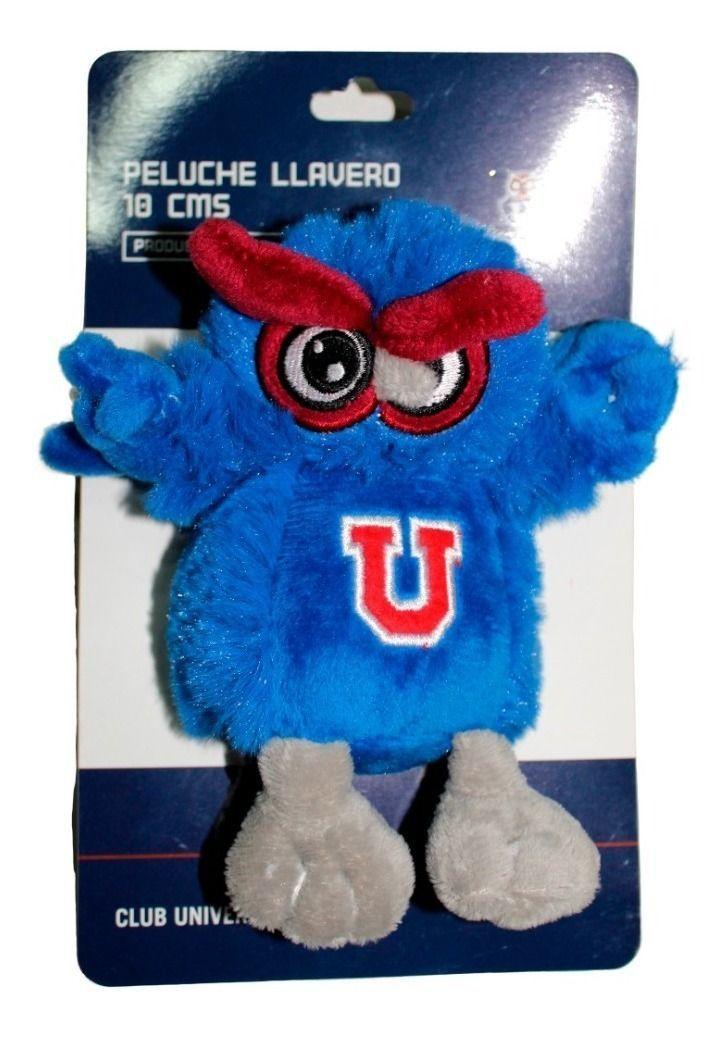 Llavero Peluche Universidad De Chile Búho Producto Oficial-0