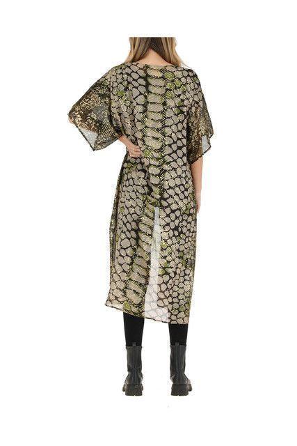 Kimono Fiesta Verde Organic Nature Musgo Humana-1