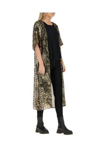 Kimono Fiesta Verde Organic Nature Musgo Humana-0