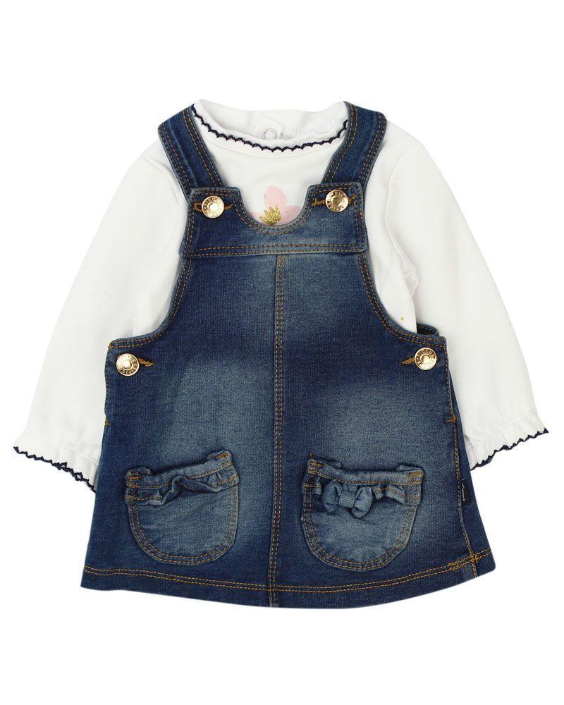 Conjunto New Born Niña Vestido Pequeñita Ficcus-0